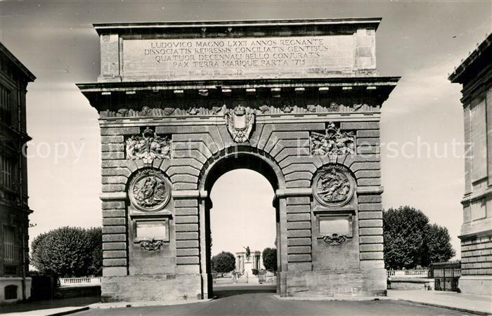 Montpellier Herault Arc de Triomphe