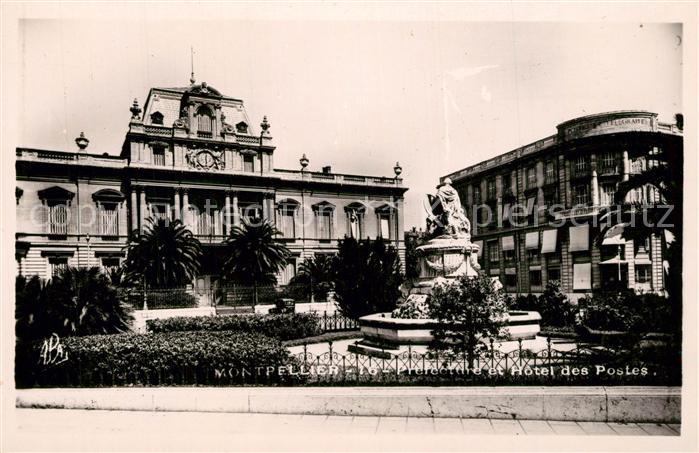 Montpellier Herault Prefecture et Hotel des Postes