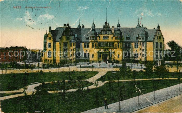 Metz  57 Moselle Generalkommando