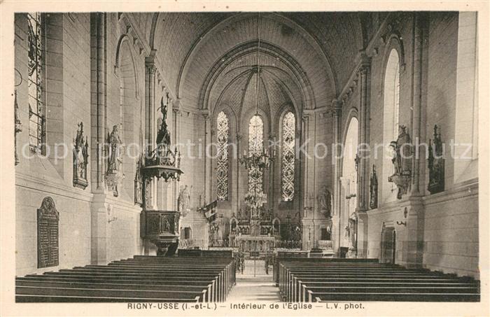 Rigny-Usse Interieur de Eglise