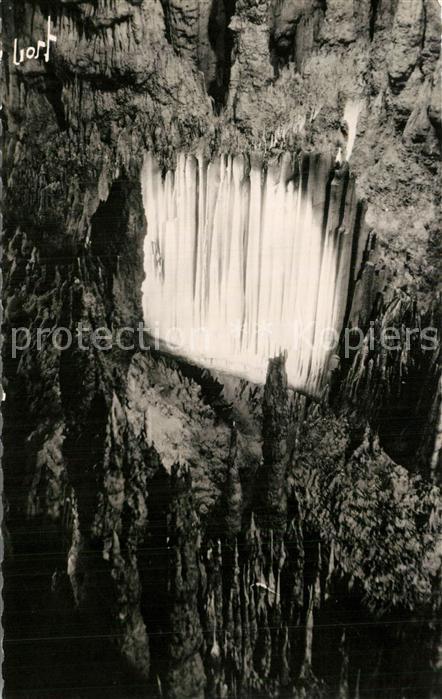 Montpellier Herault Grotte des Demoiselles La Caverne Merveilleuse Le Manteau Ro