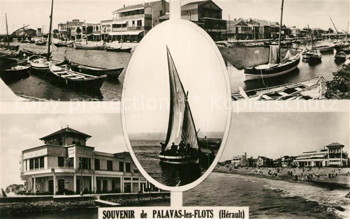 Palavas-les-Flots Herault Vue partielle
