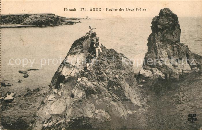 Agde Rocher des Deux Freres