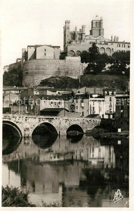 Beziers Le Pont Vieux et St Nazaire
