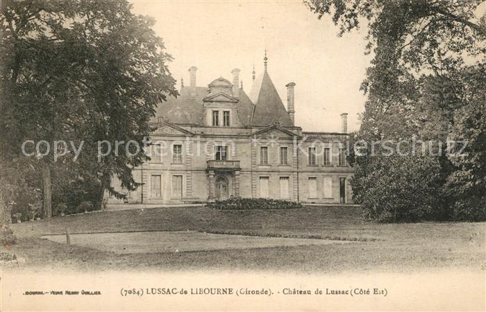 Lussac Gironde Chateau de Lussac