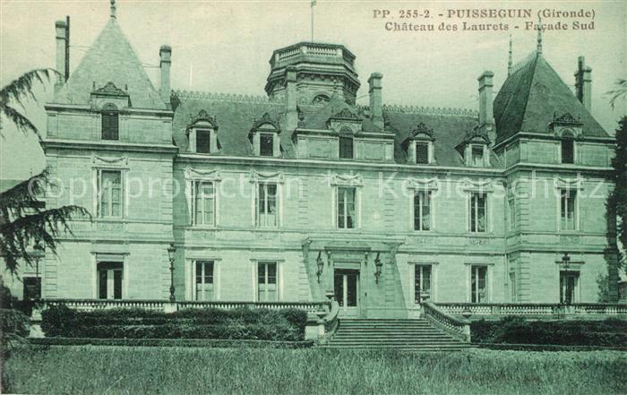Puisseguin Chateau des Laurets Facade Sud