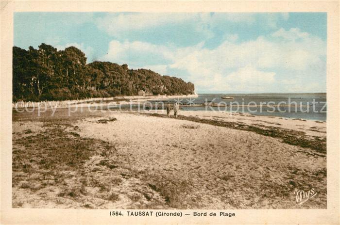 Taussat les Bains Bord de Plage