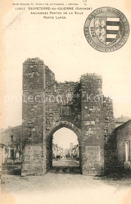 Sauveterre-de-Guyenne Anciennes Portes de la Ville Porte Lafon