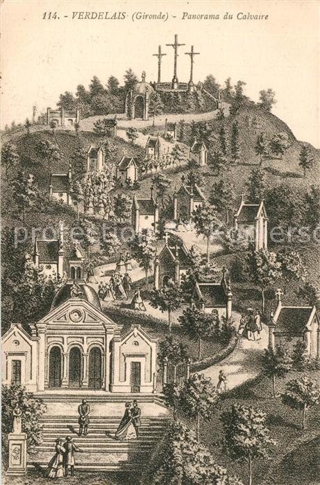 Verdelais Panorama du Calvaire