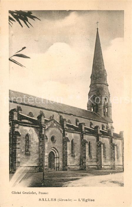 Salles Gironde Eglise