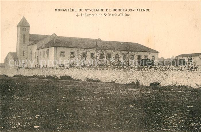 Talence Monastere de Ste Claire Infirmerie de S