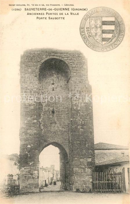 Sauveterre-de-Guyenne Porte Saubotte