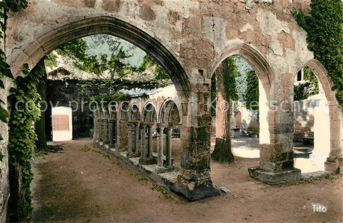 Saint-Emilion Cloitre des Cordeliers Piliers et Ogives