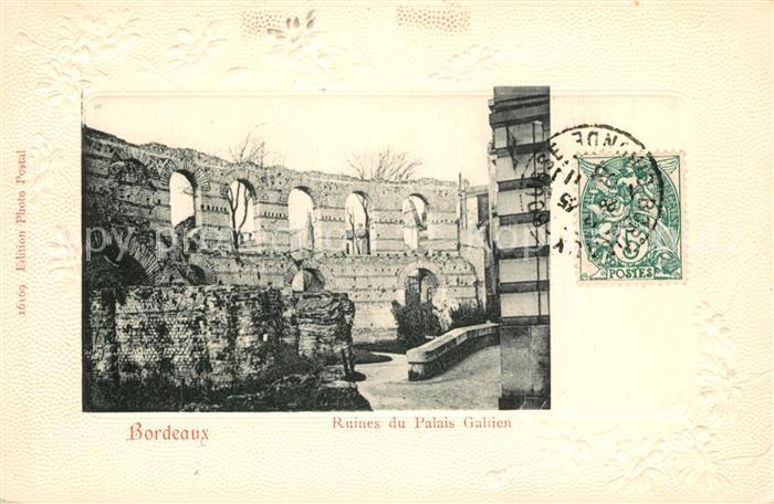 Bordeaux Ruines du Palais Gallien