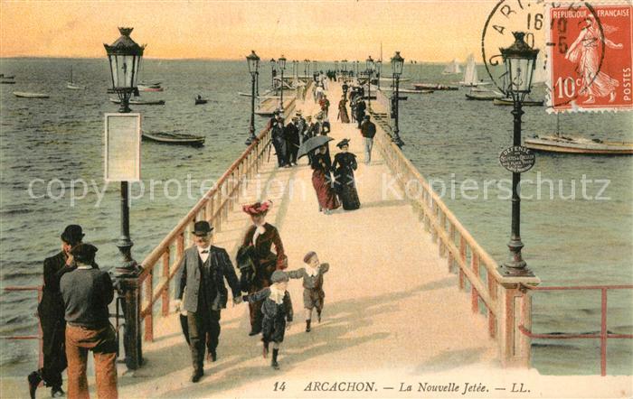 Arcachon Gironde Le Nouvelle Jetee