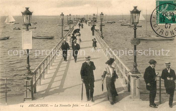 Arcachon Gironde La Nouvelle Jetee