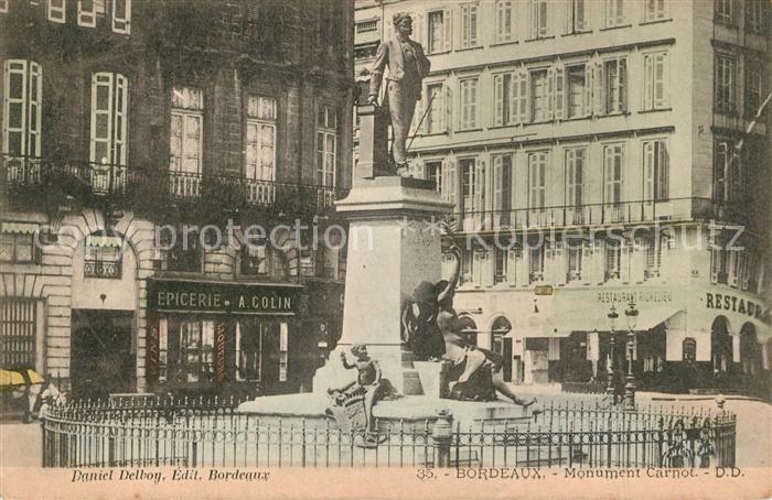 Bordeaux Monument Carnot