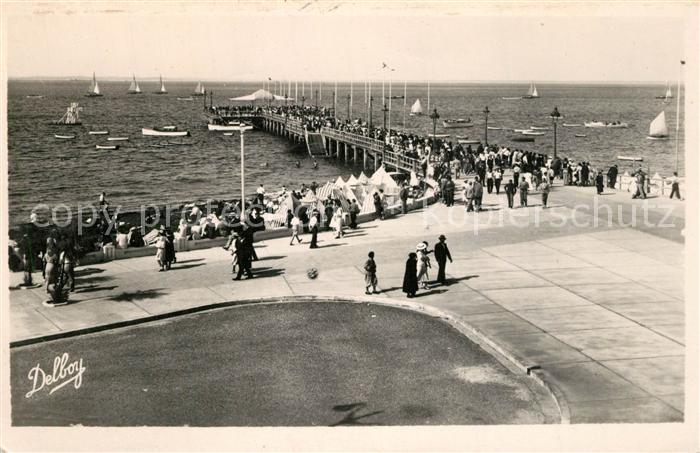 Arcachon Gironde Nouveau Boulevard Promenade et Grande Jetee