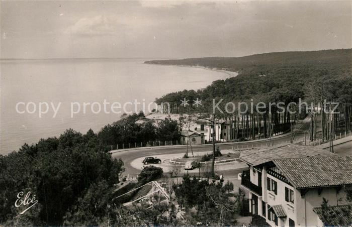 Arcachon Gironde Bassin La Corniche prise de la Dune du Pilat