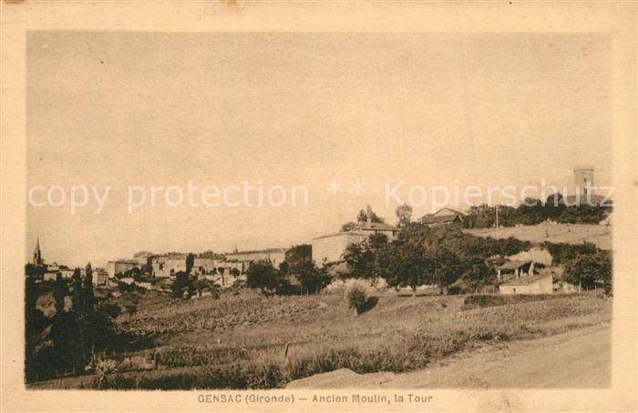 Gensac Gironde Ancien Moulin la Tour