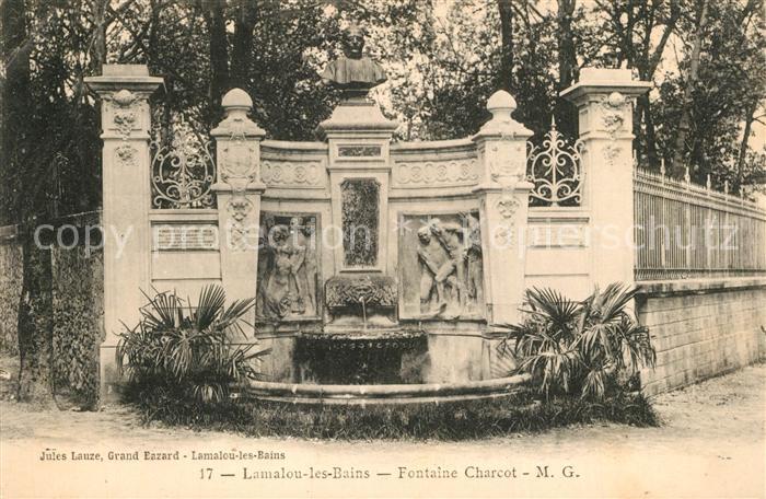 Lamalou-les-Bains Fontaine Charcot