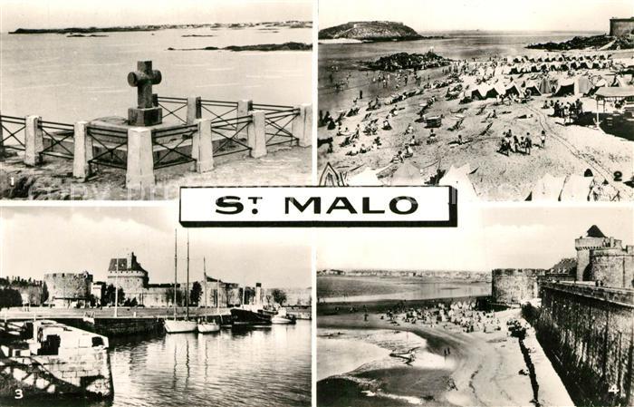 Saint-Malo 35 Strand Tombeau De Chateaubriand