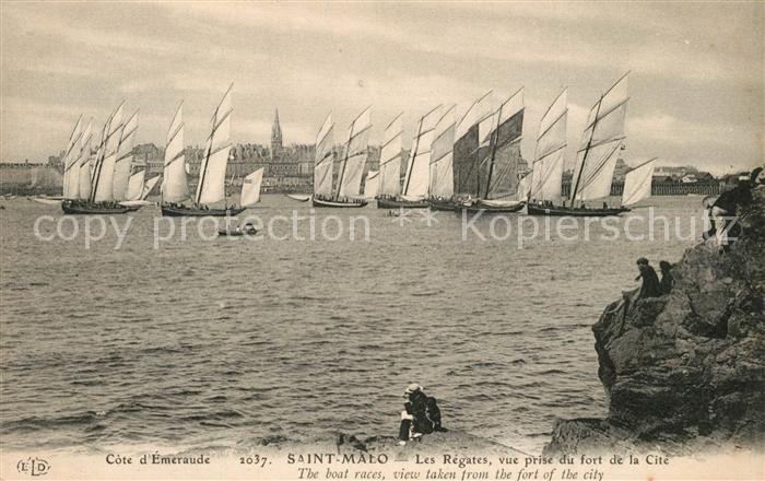 Saint-Malo 35 Les Regates Segelboote