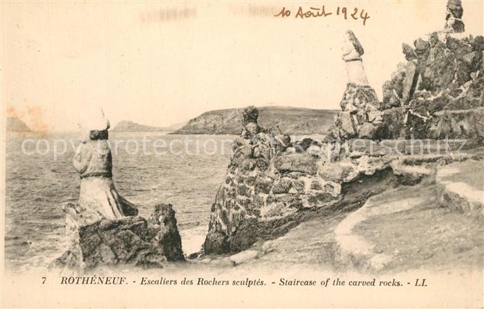 Rotheneuf Rochers sculpt