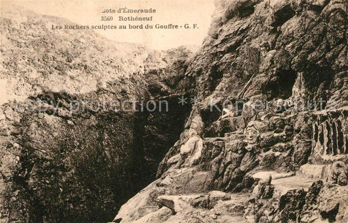 Rotheneuf Rochers sculpt