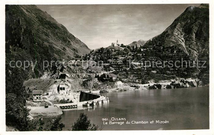 Oisans Le Barrage du Chambon et Mizoen