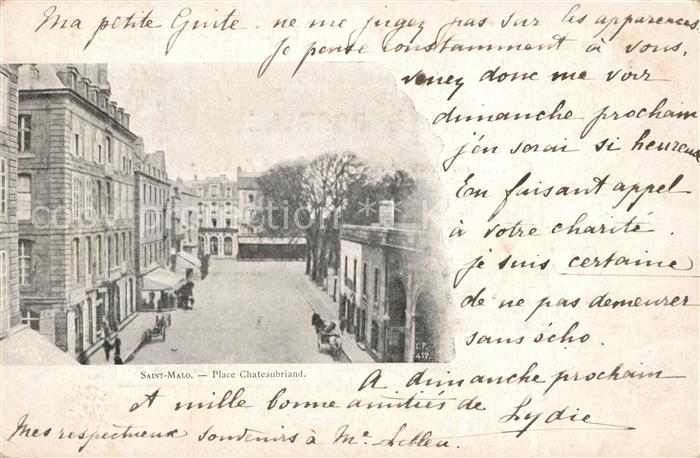 Saint-Malo 35 Place Chateaubriand