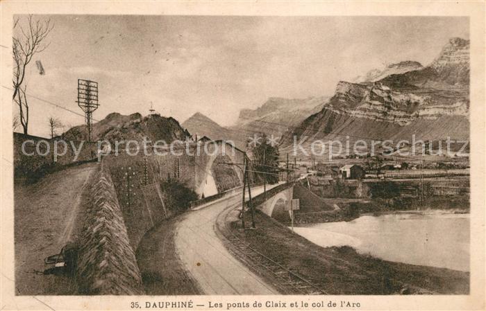 Dauphine Ponts de Claix et le col de L_Arc