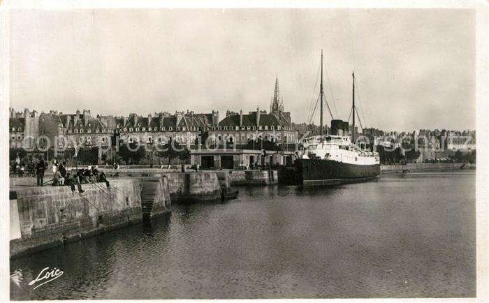 Saint-Malo 35 Bassin Vauban et Gare Maritime