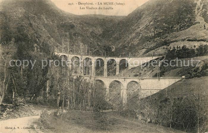 Dauphine La Mure Viaduc de Loulla