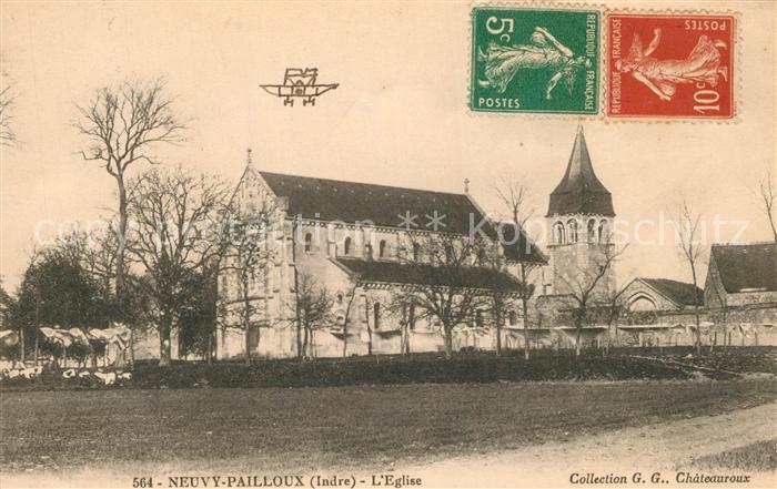 Neuvy-Pailloux Eglise