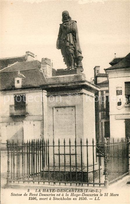 Descartes Statue de Ren? Descartes