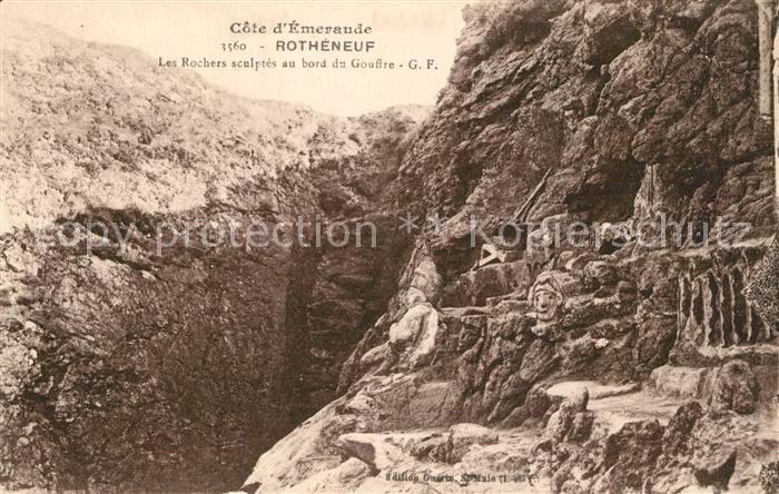 Rotheneuf Les Rochers sculpt