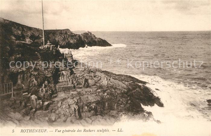 Rotheneuf Les Rochers sculpt