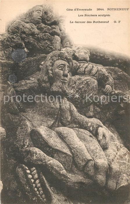 Rotheneuf Les Rochers sculpt