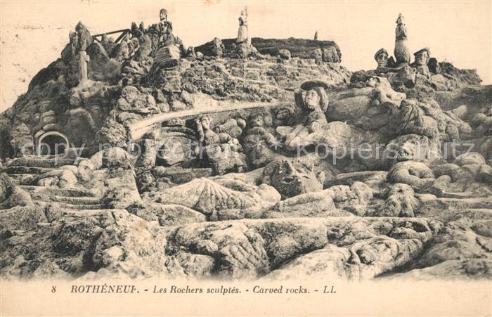 Rotheneuf Les Rochers sculpt