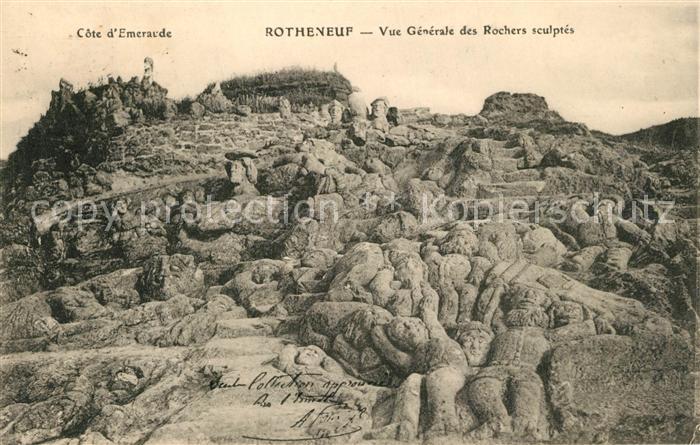 Rotheneuf Les Rochers sculpt