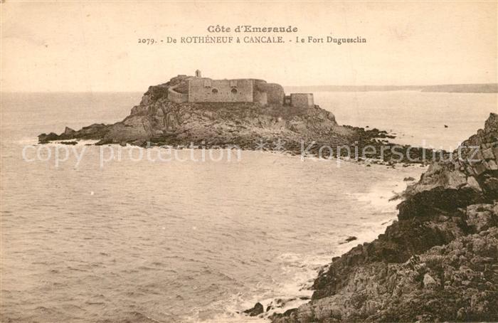 Rotheneuf Cancale Fort Duguesclin