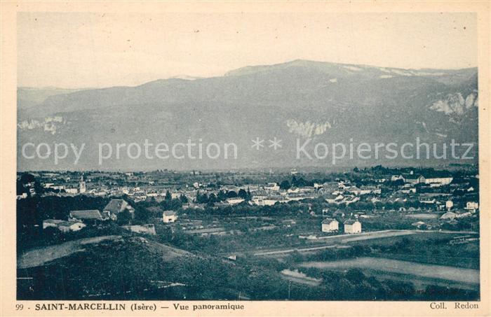 Saint-Marcellin Fliegeraufnahme