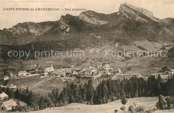 Saint-Pierre-de-Chartreuse Fliegeraufnahme