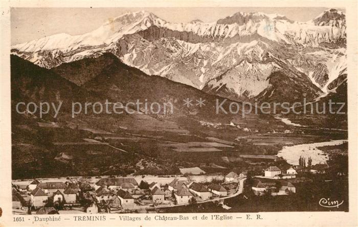 Treminis Villages de Chateau-Bas et Eglise