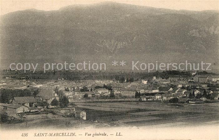 Saint-Marcellin Fliegeraufnahme