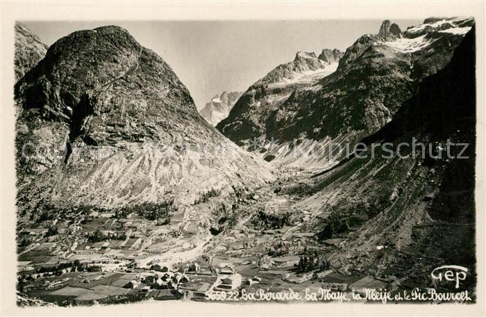 La Berarde Fliegeraufnahme