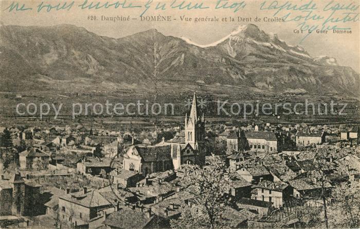 Domene avec le Dent de Crolles