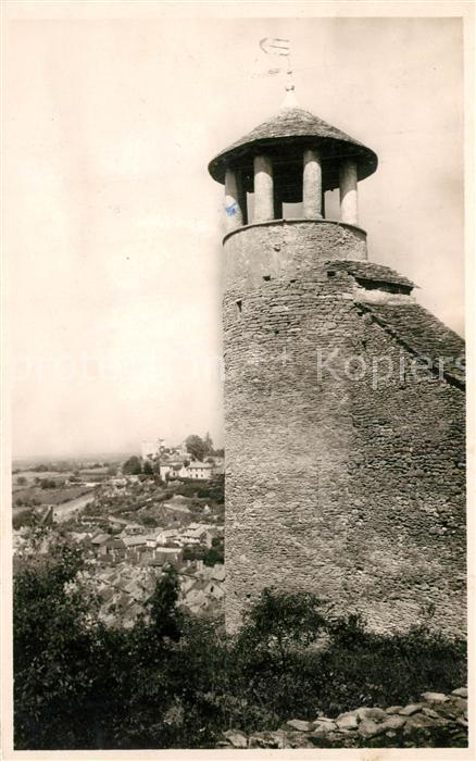 Cremieu Tour de L_Horloge de St. Hippolyte
