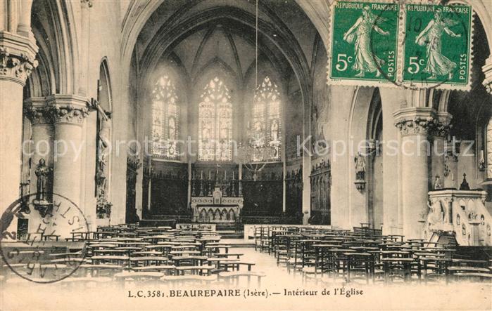 Beaurepaire Isere Eglise